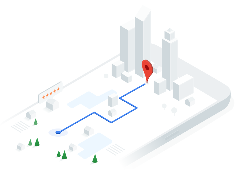 nearby areas